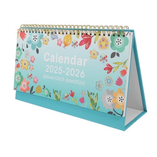 Artibetter 大型マンスリー卓上カレンダー スタンディングデスク対応 英語表示で見やすい ホリデーマーク付き 人メモスペース確保 省スペース