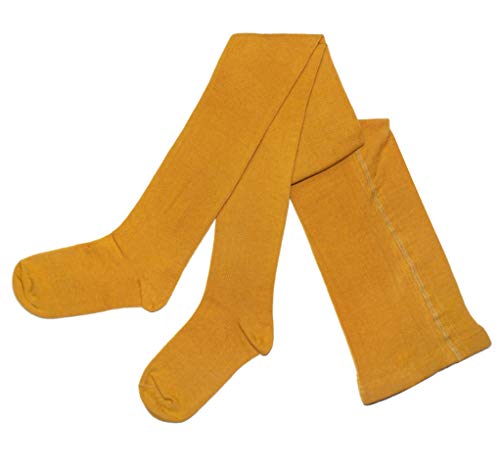Weri Spezials Collants femme en coton opaque de plusieurs couleurs - tendance et classique. (42-44, Curry)