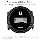 NInE-ROnG NR-HM005DC Stundenzähler DC 4.5-90V Runder LCD Stundenzähler Quarz Stundenzähler für Gabelwagen Boot Traktor Generator Motor Mäher