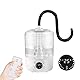 Reptilien Humidifier Fogger, 4L Reptile Mister Machine mit Touch Control, 2m ausziehbarer Schlauch, Ultra Quiet Fog Machine für Amphibien Herps Vivarium