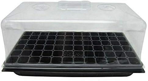 Lovely999 Seed Starter Propagation Cloning Tray W Tall 7 Dome Vent Control 10 inchx 20inch