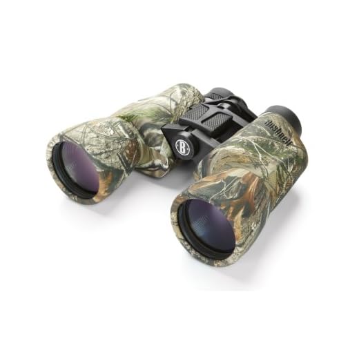 Bushnell PowerView 10 x 50mm Porro Prism Instafocus Binoculars, Realtree AP