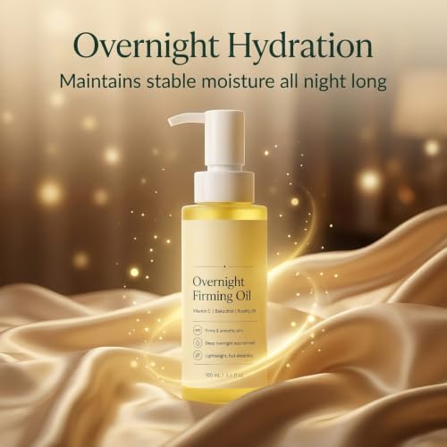 2PCS Cellv Overnight Firming Oil, Vitamin C, Bakuchiol and Rosehip - 2