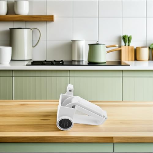 Rallador giratorio manual MAGICLULU 2 piezas blanco miniatura 6