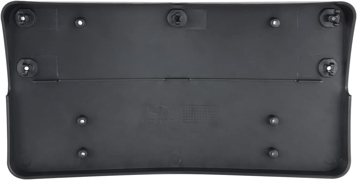 Auto Dynasty [AMG Styling Package Model] Factory Style Front License Plate Mounting Bracket Compatible with Mercedes-Benz C250 C300 C350 Sedan 12-15, Matte Black