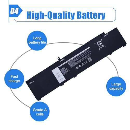 Image of 68Wh MV07R Replacement Laptop Battery for Dell G3 15 3500 3590 G5 15 5500