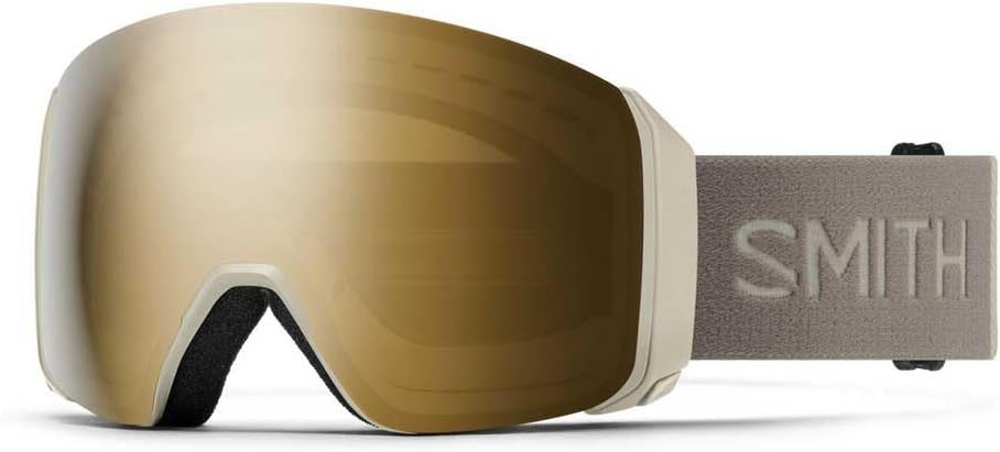 SMITH 4D Mag XL Goggle 2026 Chalk w/CP Sun Black Gold Mirror + CP Storm Blue Sensor Mirror