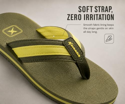 Image of Kraasa Fleece Slippers for Man | Slip-On Slippers