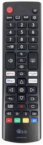 Télécommande universelle TV LG de remplacement AKB76040302 WebOS LCD UHD