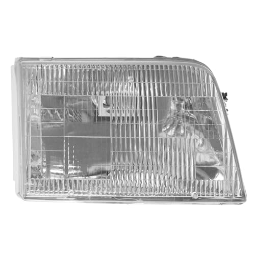 Image of TRQ Passenger Side Headlight Halogen Assembly Compatible with 1993-1997 Ford Ranger FO2503115