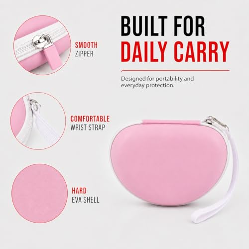 ANKHOH Kids Headphone Case for eKids, for Beats Solo4 Headphones, LightPink by ANKHOH - Used condition - Image 6