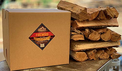 image for Smoak Firewood - Kiln Dried Premium Oak Firewood (Includes Firestarter
