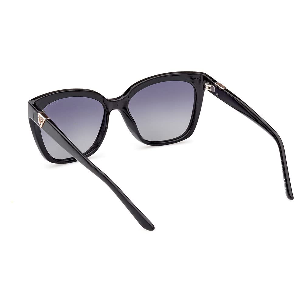 Amazon.com: GUESS Sunglasses GU 7878 01D Shiny Black/Smoke