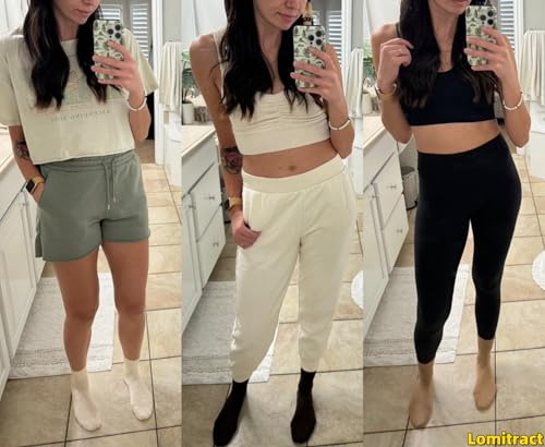 Lomitract Lomitract Mini Crew Quarter Socks Women: Above Ankle High thumb #1