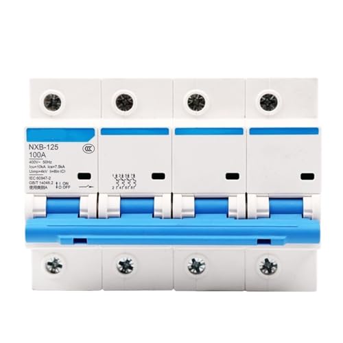 Disjoncteur NXB-125 MCB 4P pour sécuriser la charge de pompes et moteurs 415V