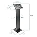 Mount-It! Anti-Theft Tablet Floor Stand Kiosk, Commercial Floor Kiosk with Universal Enclosure, Locking Tablet Mount Stand for iPad Gen 7-10, Pro, Air, 10.2 inch, 10.9 inch