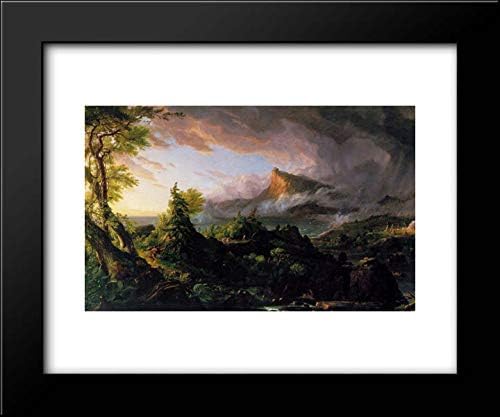 The Course Of Empire 24x20 Framed Art Print by Thomas Cole