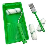 Magimate Small Paint Rollers and Tray for Quick Home Touch-ups and Minor Painting Projects (6-Pack)