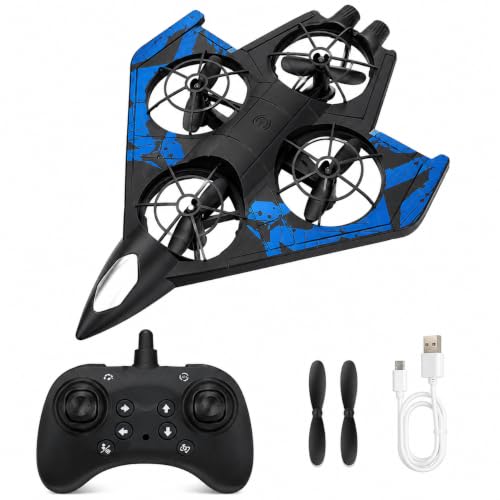 Generic RC Fighter Jet Drone with Remote Controller, 18x16.5 cm - Image 2