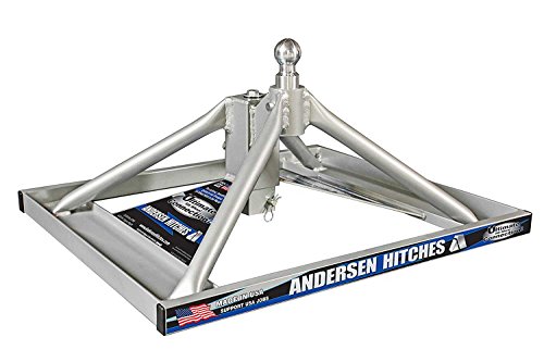 Andersen Hitches Aluminum Ultimate 5th Wheel Connection Toolbox Model | FOR TRUCKS WITH LARGE TOOLBOXES (w-funnel) | (3220-TBX)