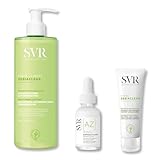 Routine complète en 3 étapes contre les imperfections : Nettoie, traite et hydrate efficacement pour une peau plus nette, apaisée et confortable au quotidien.