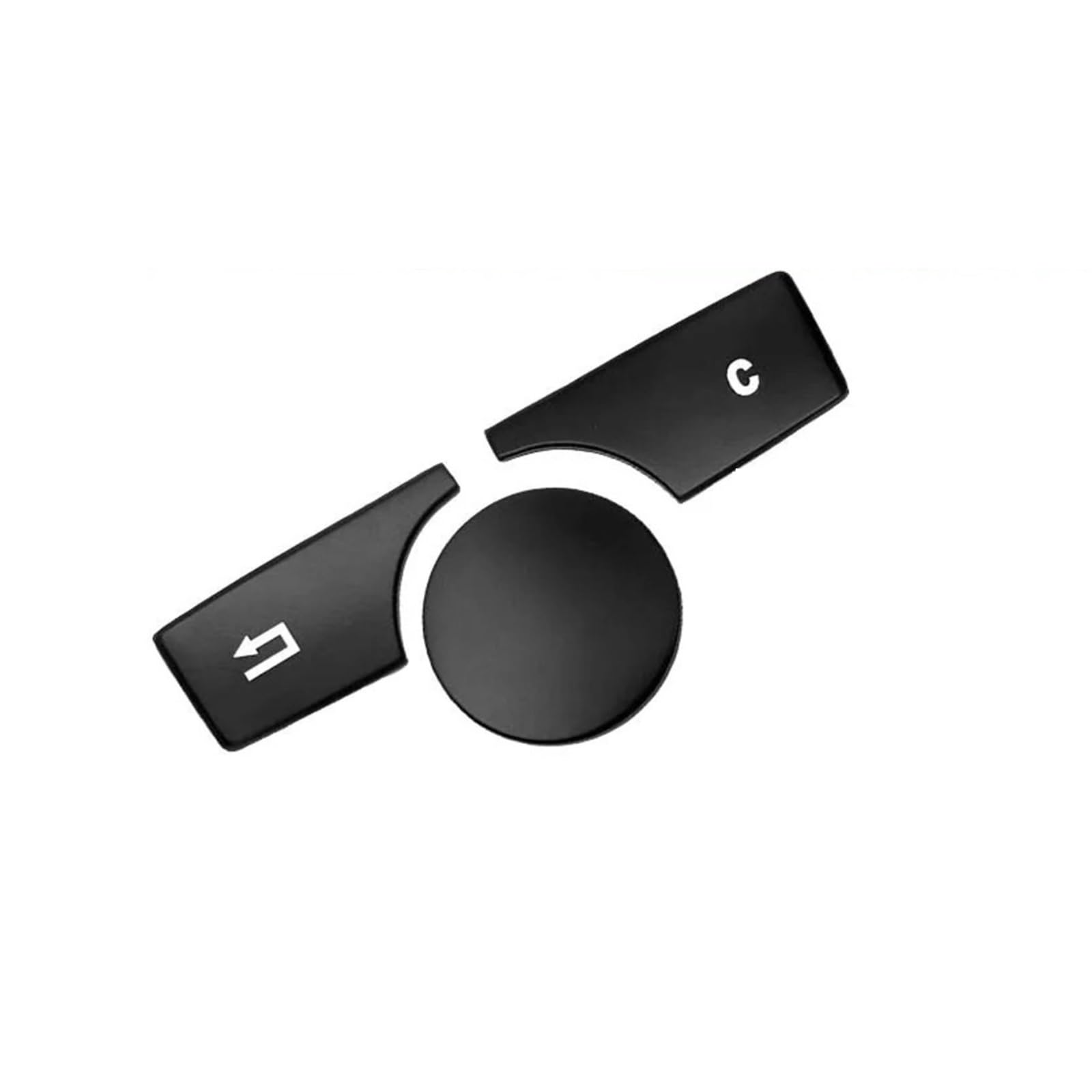 Car Interior Button Sticker Compatible with Benz for E Class for CLA GLA GLK W204 W212 W176 W246 X204 Car Centre Multimedia Function Button Cover Trim Stickers