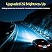 UTVPOWER D1S Bulbs for BMW X3 X5 X 3 5 E70 F15 F25 35i Xdrive HID Xenon Headlights 2007 2008 2009 2010 2011 2012 2013 2014 2015 2016 2017, 8000K White Blue D1SC1 Bi-Xenon Lights Headlamp, 2 Pack