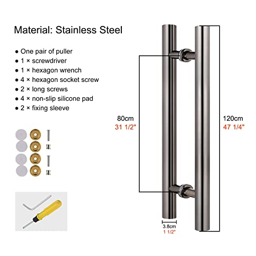 Poignées de porte de grange pour réparer et stabiliser vos ouvertures - 2