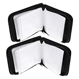 NUOLUX 2個ケース 収納 収納ホルダー ポータブルディスクバッグ ストラップ付き