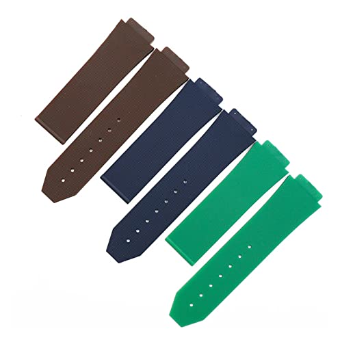 Sangle silicone 22mm étanche et durable avec boucle or rose