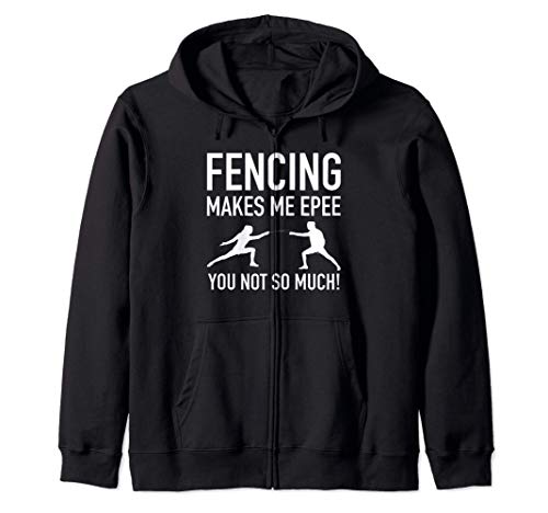 Fencing Sword Fighting Fencer Sport Gift Sweat à Capuche