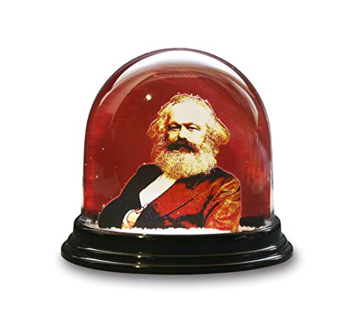 Dresden-Onlineshop Schneekugel Karl Marx 200 Jahre rote Schüttelkugel Glitzerkugel Kommunismus Marxismus Cover