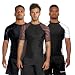 Sanabul Essentials Short Sleeve Compression Base Layer Rash Guard (X-Large, Brown)