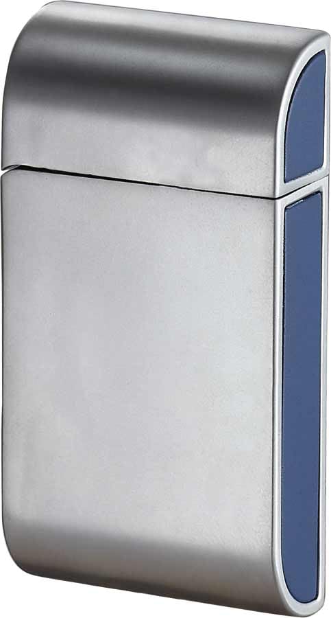 Encendedor Vert Satin Chrome Visol con llama azul miniatura 5
