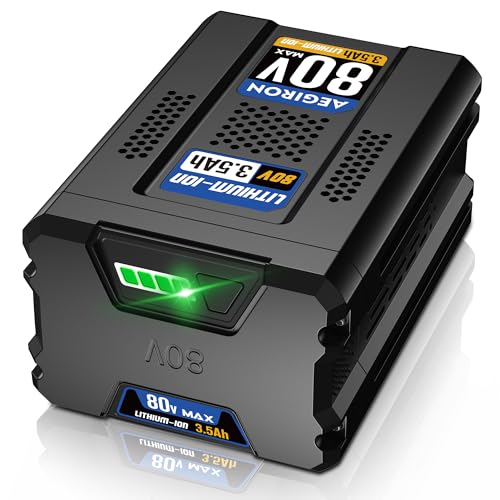 Aegiron Replacement for Kobalt 80V Battery 3.5Ah, Compatible with All Kobalt 80 Volt Lithium-lon Battery Power Tools, Replace for 80V KB2580-06 KB680-06 KB580-06 KB280-06 Battery