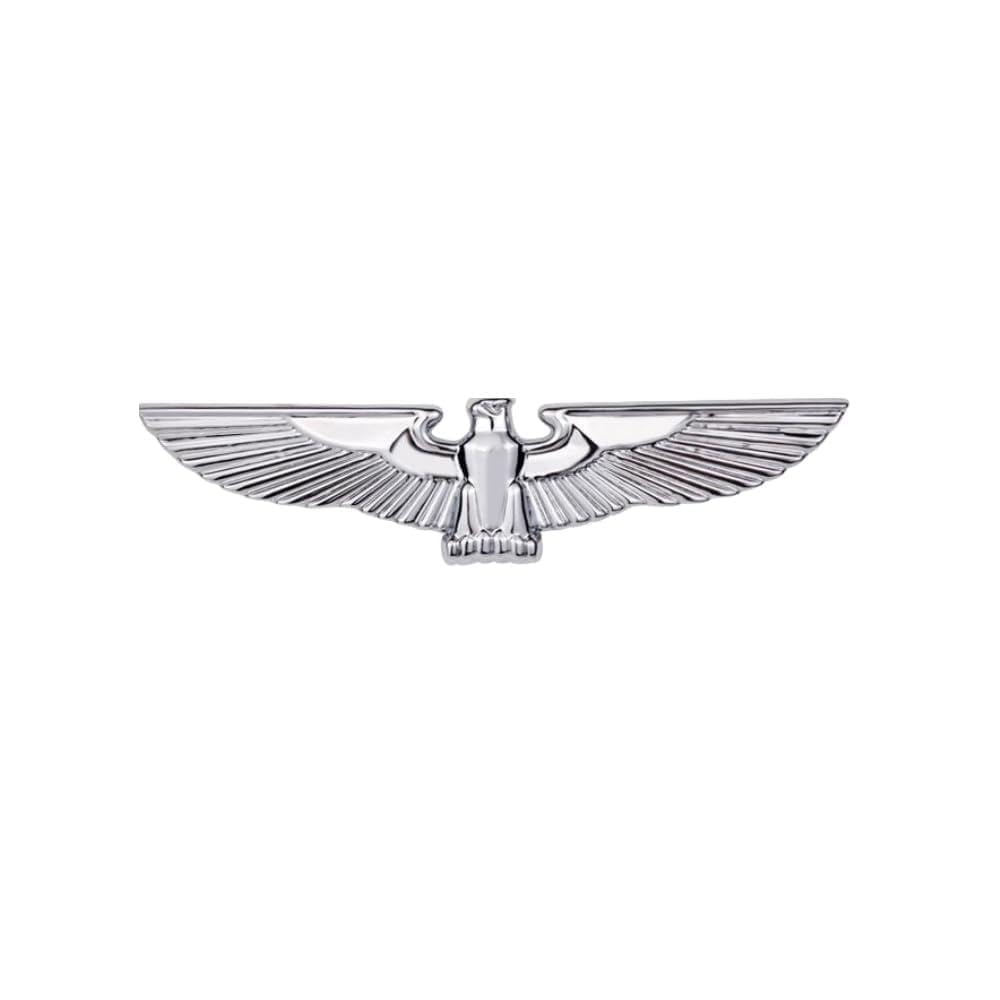 DAOSABI Auto 3D Metal Sticker Decals for Citroën C3 / C3 Aircross/ë-C3, Automobile Exterior Boot Bumper Emblems Vehicle Bodywork Sticker Accessories,Silver