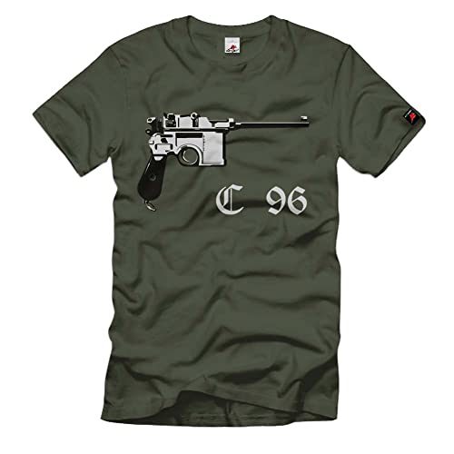 T-shirt Mauser C96 pistolet d'auto-charge idéal pour vos sorties de loisirs tir