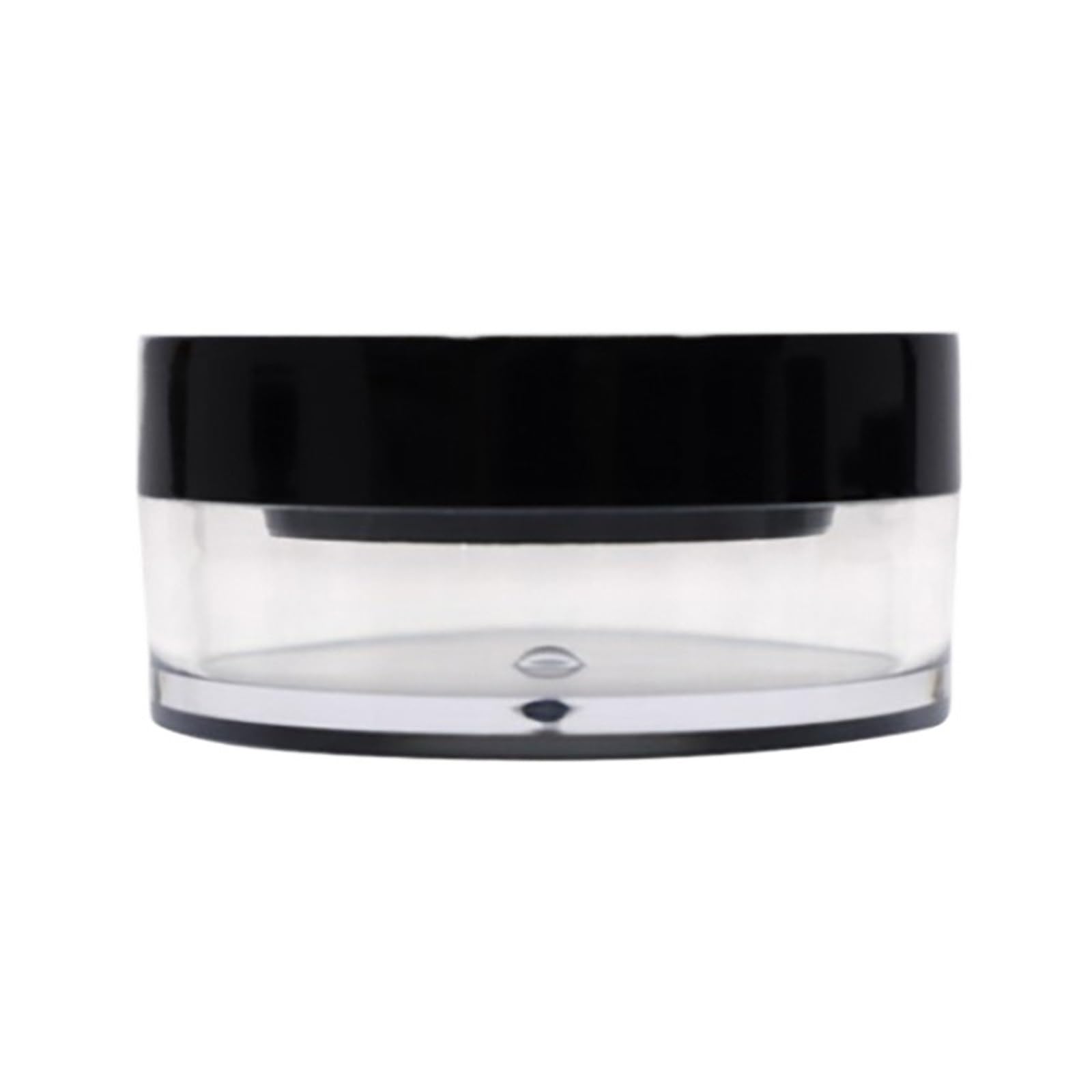 Loose Powder Containers 5pcs Portable Elastic Mesh Powder Box Handheld Empty Loose Pot With Sieve Cosmetic Travel Makeup Jar Sifter Container(10g)