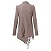 Reooly Hombre sin Capucha Hombre Sudadera Cuadros Cuello Alto Mujer Chimenea de...