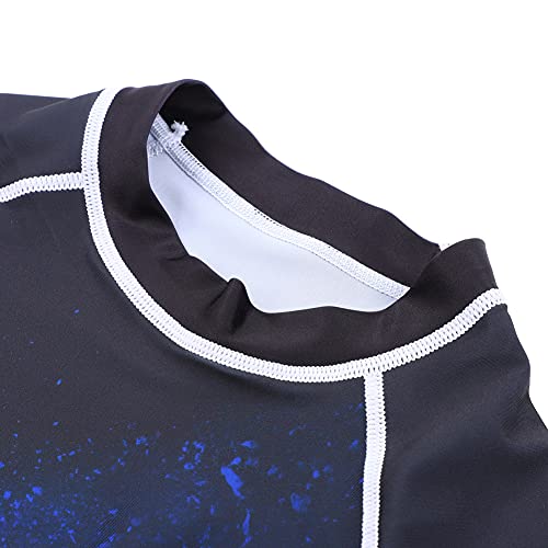Chaqueta de neopreno para hombre con protección UV, manga larga, transpirable y de secado rápido para snorkel, surf y natación, resistente al agua salada con ajuste ergonómico (3XL) miniatura 5