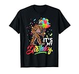 Funny It's My Birthday Bigfoot Sasquatch Party Celebration T-Shirt