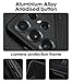 Aulumu S25 Ultra Galaxy Vegan Leather Magnetic Case | Compatible with MagSafe | Passive Cooling Samsung Galaxy S25 Ultra Case - Black