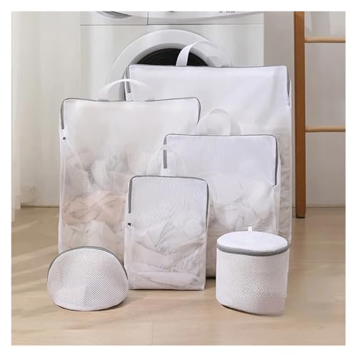 Bolsas de lavandería malla con cremallera duradera de alta densidad 4