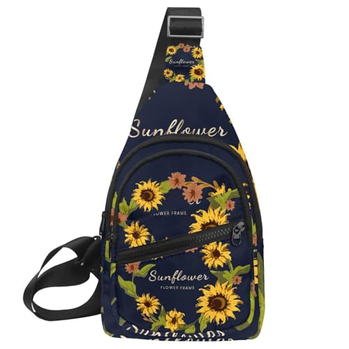 Sac à bandoulière floral étanche idéal pour vos randonnées et sorties urbaines