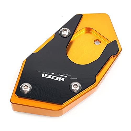 Plaque de support béquille moto CB150R or : extension et agrandisseur de pied latéral CNC