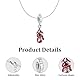 MOSTEDE Charms Set Für Spider Halskette Film Cartoon Charm Spider Man Halskette Verstellbare Legierung Kette Mit Anhänger Spider Man Für Mädchen/Feiertags-/Partygeschenke/Jungen/Männer