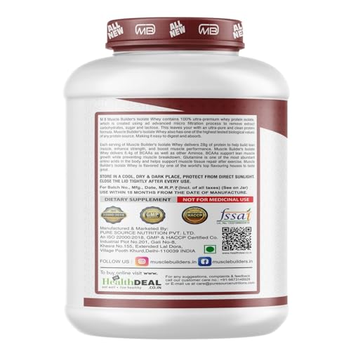 Image of MB Muscle Builder BigMaxx With Glutamine | Digestive Enzyme| For Bulk Weight Gaining and Recovery | weight gainer |- 6 Lbs (Chocolate)