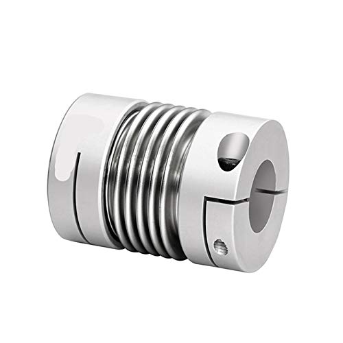 SUOFEILAIMU-PHONE CASE Metal Coupling Metal Shaft High Torque for Motor Generator Bellows Servomotor Aluminum Alloy (Inner Diameter : Wholesale Contact)