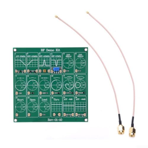 YUANGANG Tablero exacto del analizador de red del vector del equipo de prueba del RF para el equipo compatible para nano de la demostración del RF del VNA