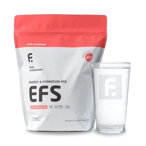Image of EFS Hydration & Endurance Drink Mix - Premium Carbohydrates for Energy & Performance, Electrolytes for Rapid Rehydration & Running| Isotonic Energy Fuel | Sour Watermelon